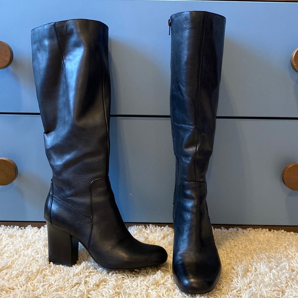 Nine West Giara Knee High boots size 7 1/5 (8 US) black